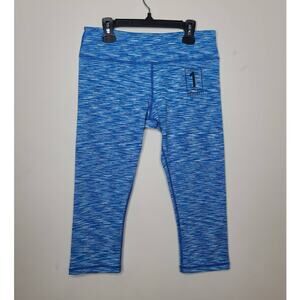 1st Phorm Legion of Boom blue capri leggings - medium